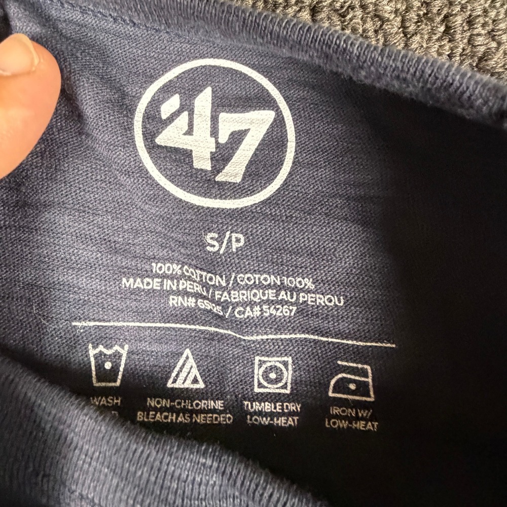 47 Brand Boston Calling 2019 Music Festival T-Shirt Mens Small Navy Blue NWT - Picture 5 of 7